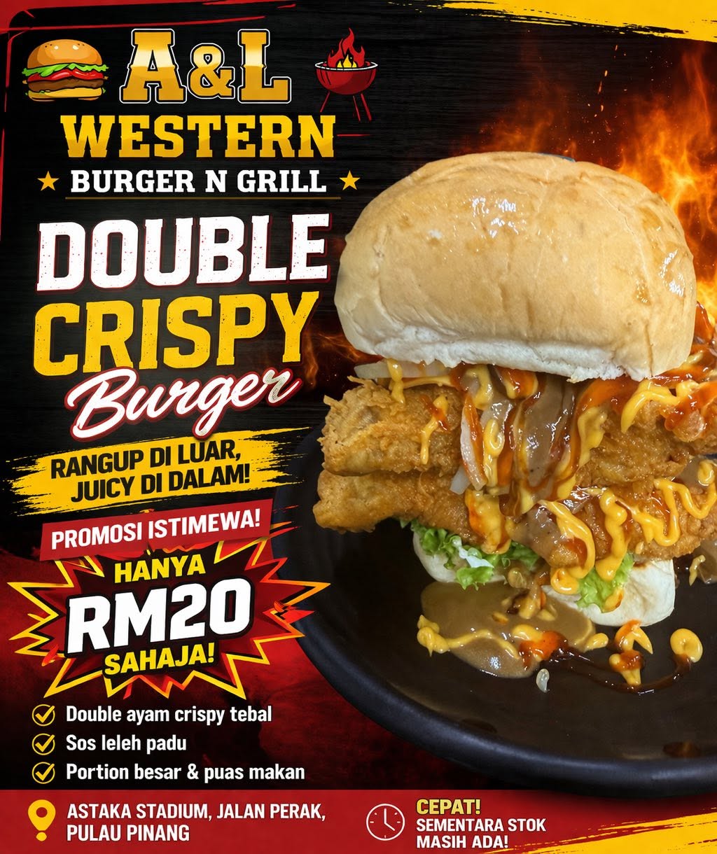 A&L western,burger and grill — Menu, George Town, Pulau Pinang