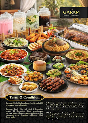 The Garam RoofTop Cafe & Dining — Menu, George Town, Pulau Pinang