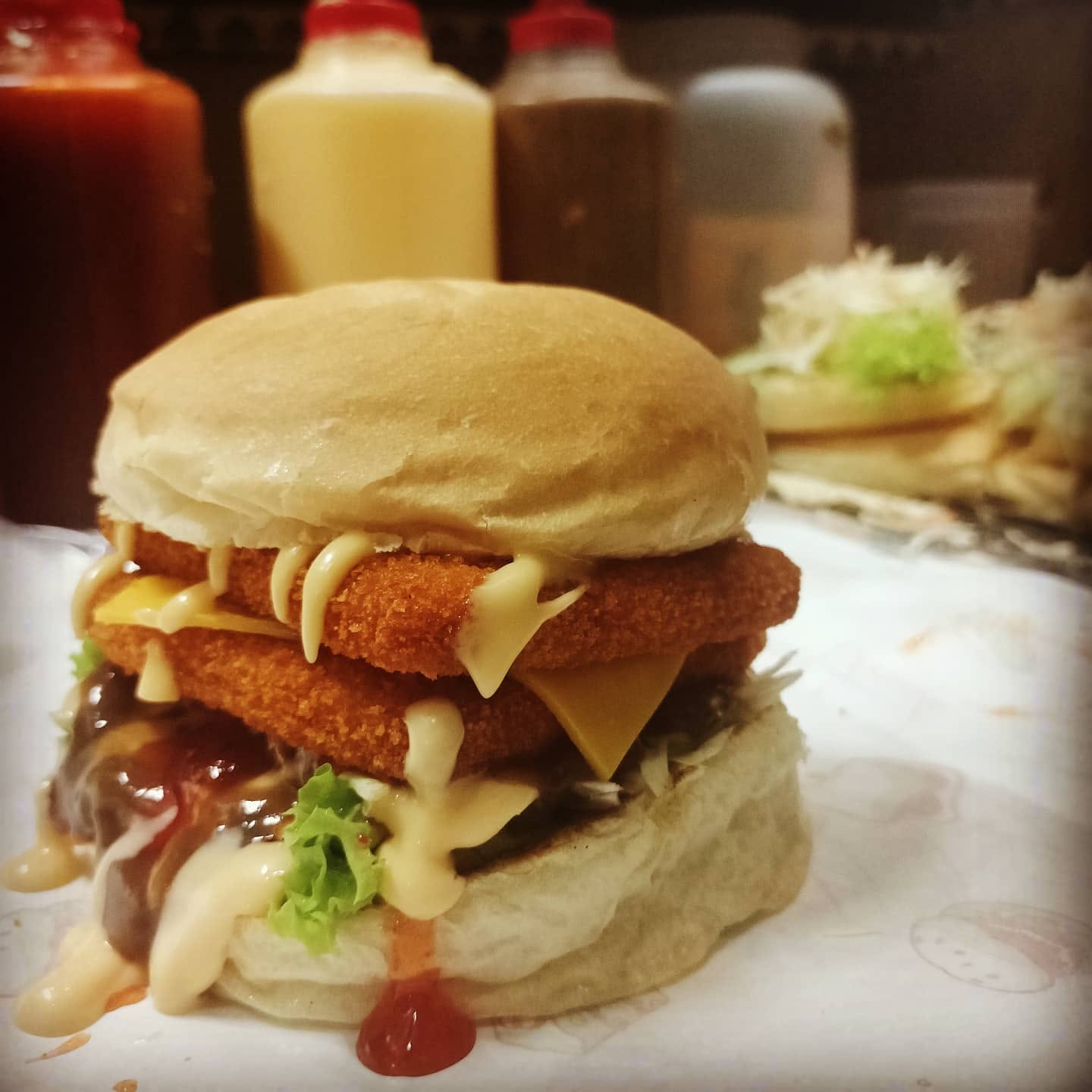 Lan's burger — Food, Ayer Itam, Pulau Pinang