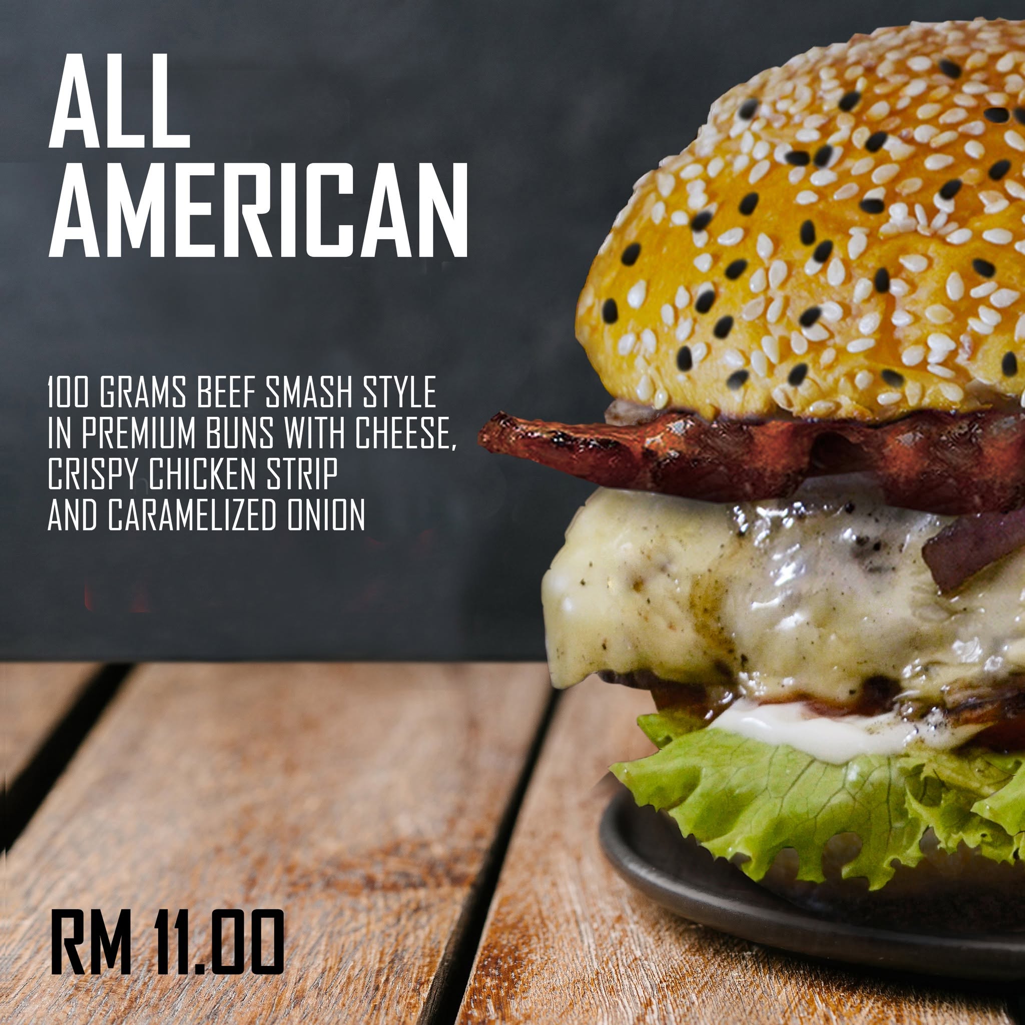 Big Bad Burg — Menu, Ayer Itam, Pulau Pinang