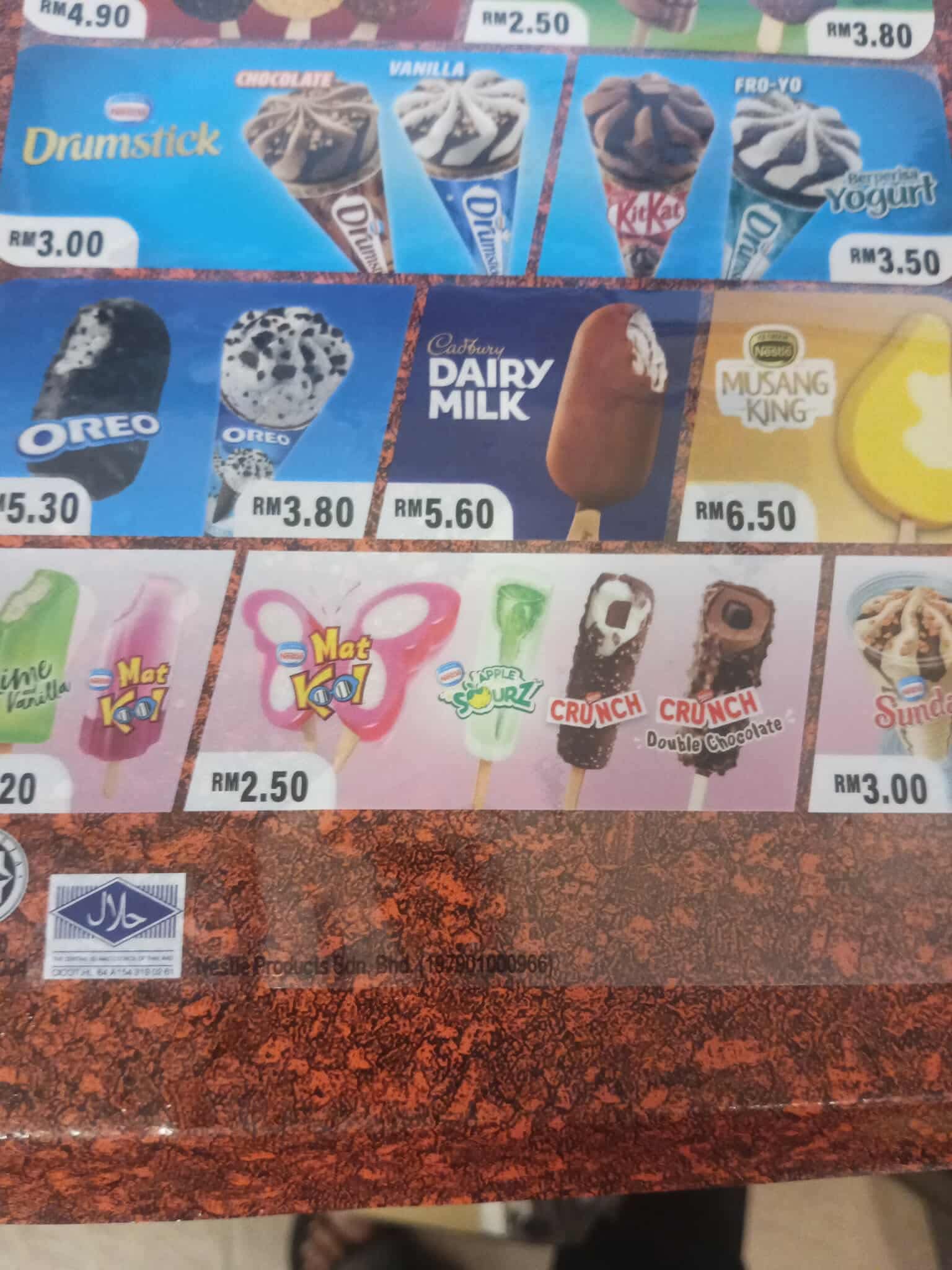 NSA Restaurant — Menu, Kepala Batas, Pulau Pinang