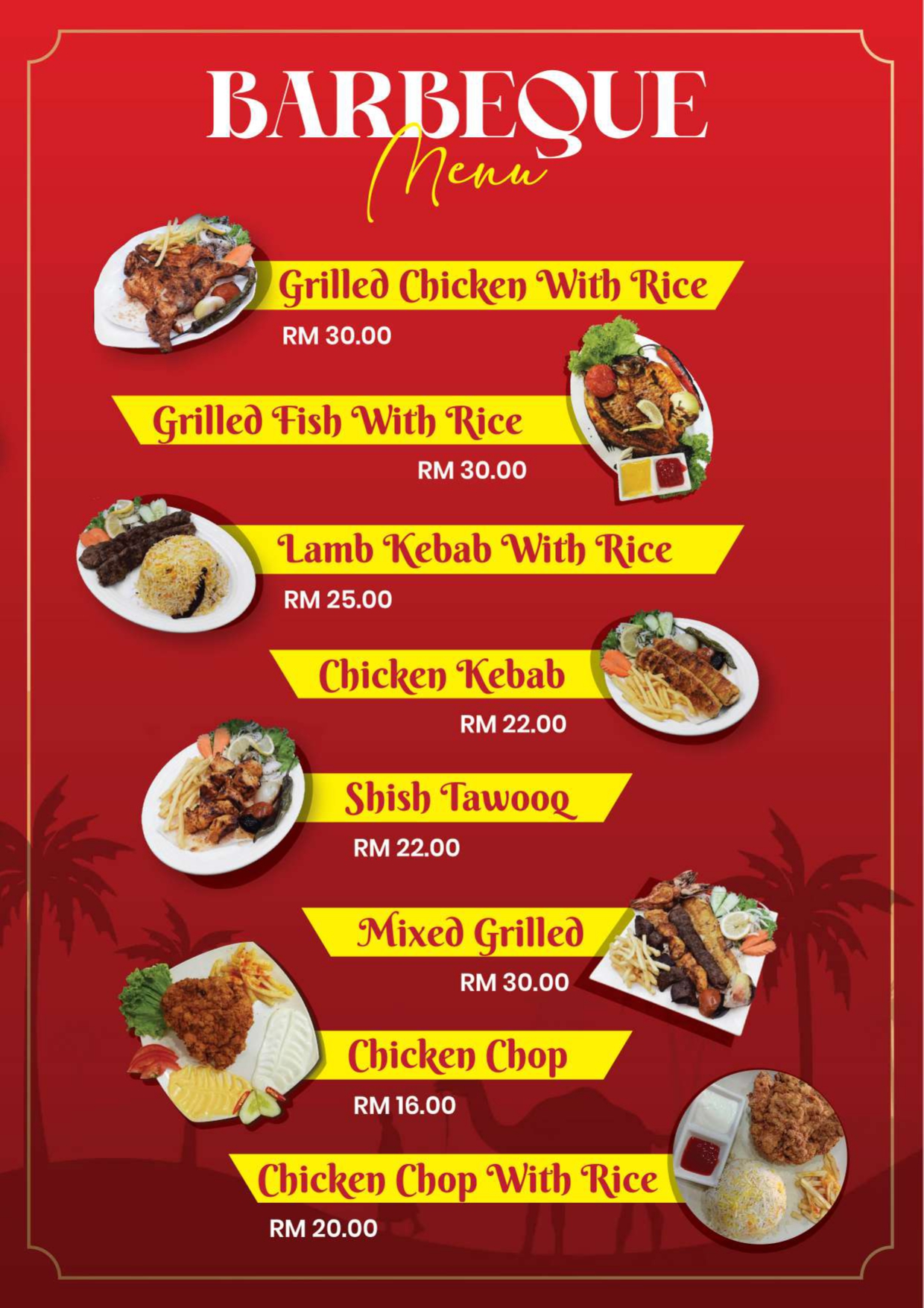 Jazirah Hadramawt — Menu, Kepala Batas, Pulau Pinang