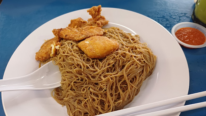 Fried Noodle With Fish — Food, George Town, Pulau Pinang