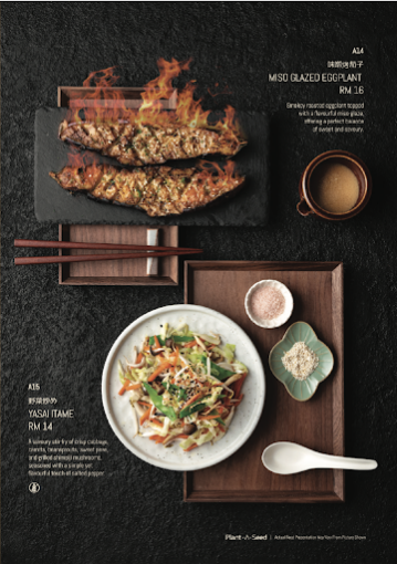 Plant A Seed Vegan - Georgetown Branch — Menu, George Town, Pulau Pinang