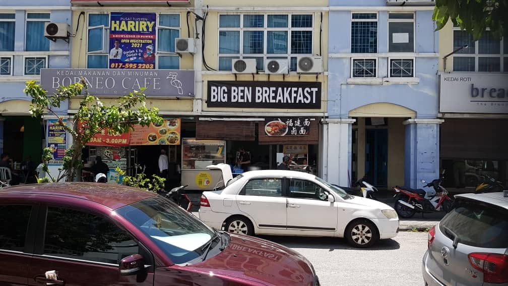 Big Ben Breakfast and Western Cafe — Environment, George Town, Pulau Pinang