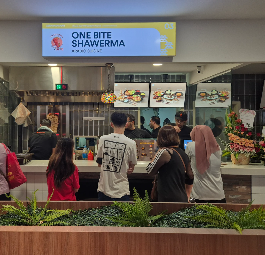 One Bite Shawarma S Foodhall — Environment, Ayer Itam, Pulau Pinang