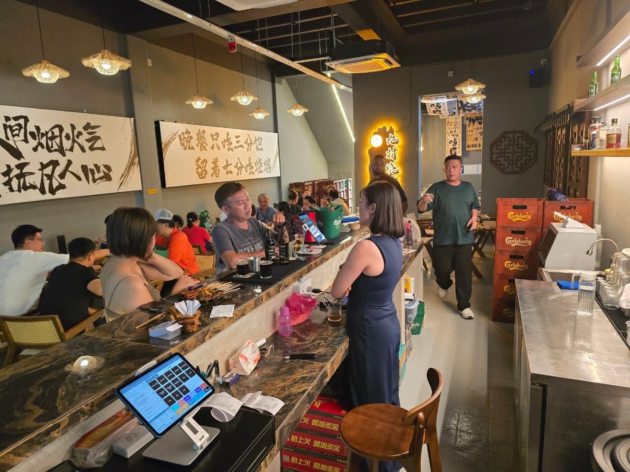 九村烧烤第二分行 Jiu Cun BBQ Restaurant Chulia Street — Environment, George Town, Pulau Pinang