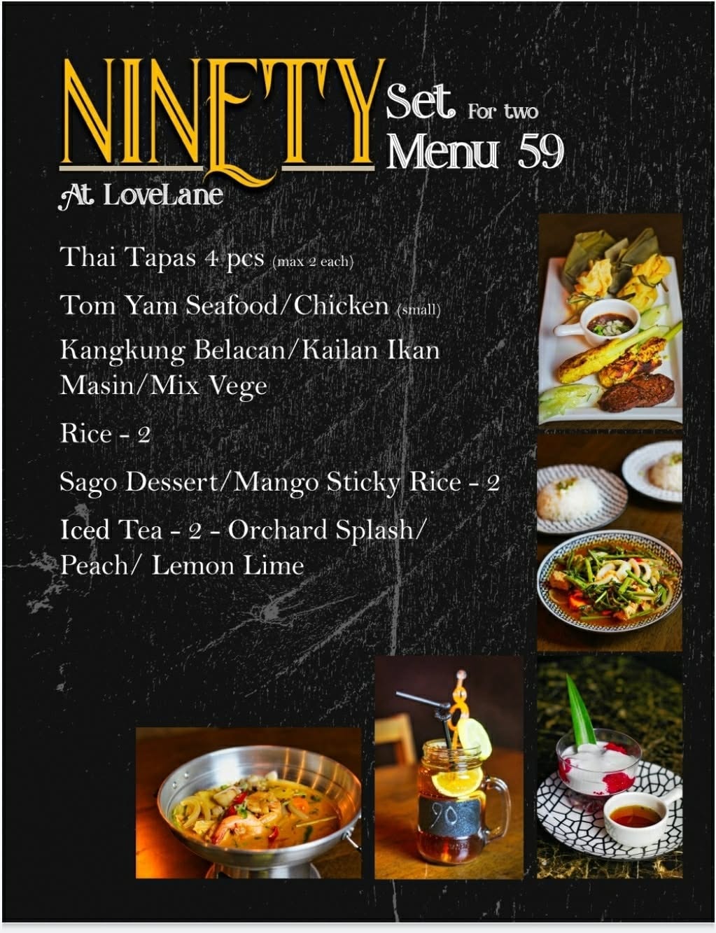 Barkita — Menu, George Town, Pulau Pinang