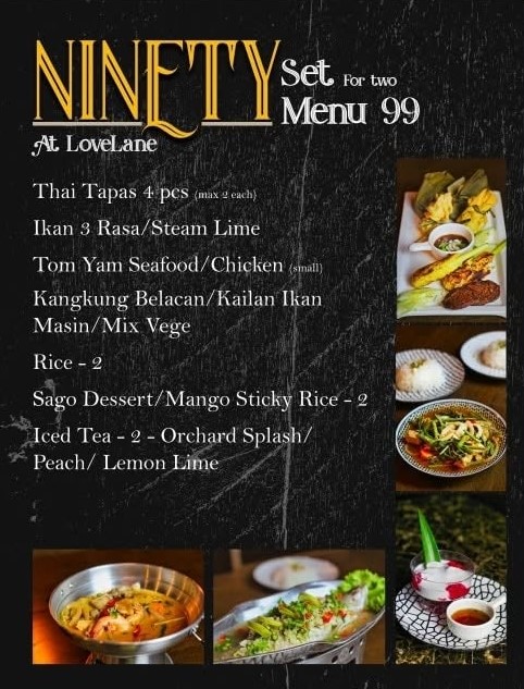 Barkita — Menu, George Town, Pulau Pinang