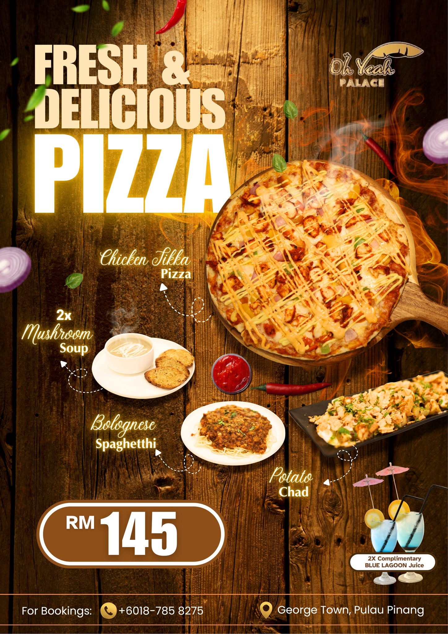 Oh Yeah Palace - Bamboo Briyani, Western & Banana Leaf Penang — Menu, George Town, Pulau Pinang