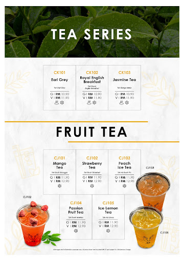 Daily Coffee Signature — Menu, George Town, Pulau Pinang