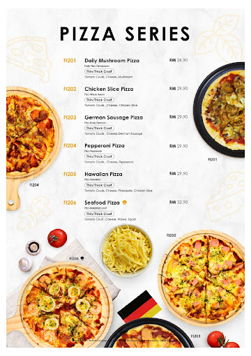 Daily Coffee Signature — Menu, George Town, Pulau Pinang