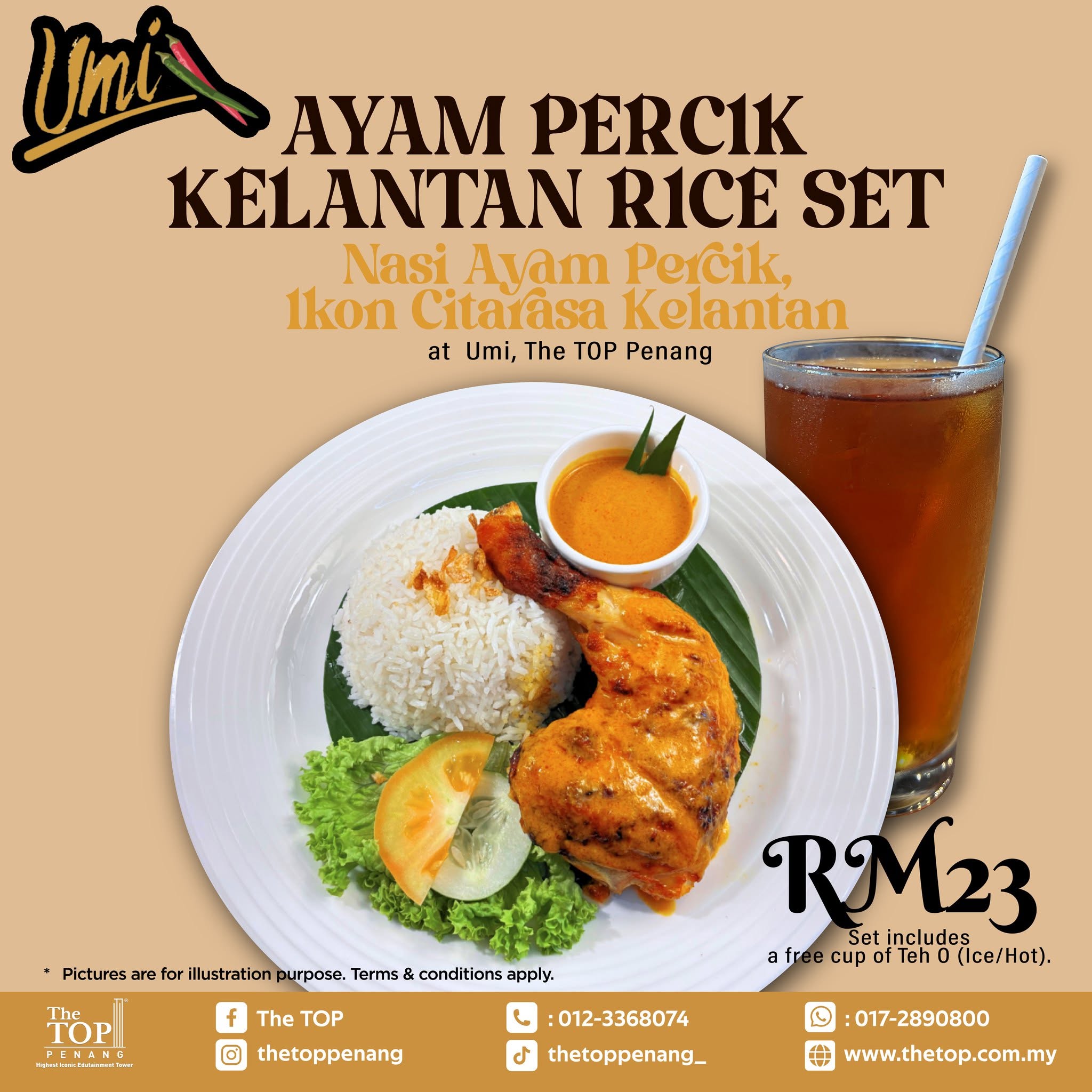 UMI — Menu, George Town, Pulau Pinang
