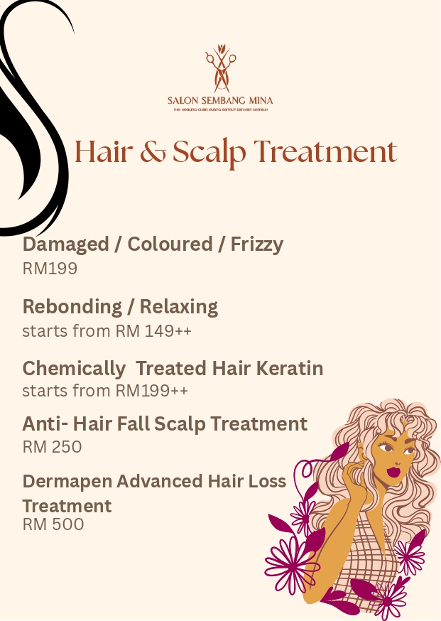 Salon Mina — Menu, Kuala Lumpur, WP Kuala Lumpur