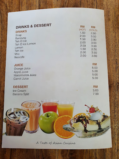 Minah Restaurant — Menu, Gelugor, Pulau Pinang