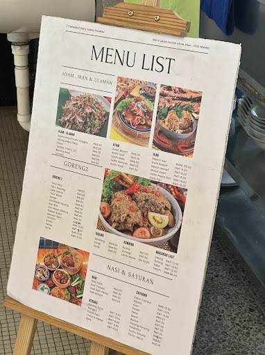 Minah Restaurant — Menu, Gelugor, Pulau Pinang