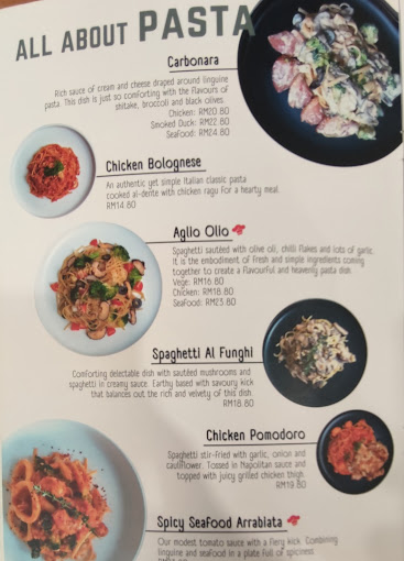 OLIVIA’S RESTAURANT — Menu, Jelutong, Pulau Pinang