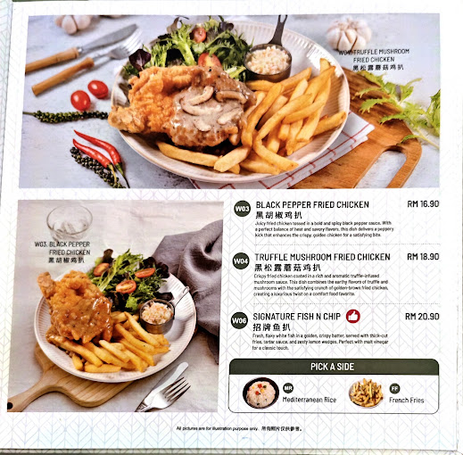 Yang Yang 洋洋 Cuisine — Menu, Ayer Itam, Pulau Pinang