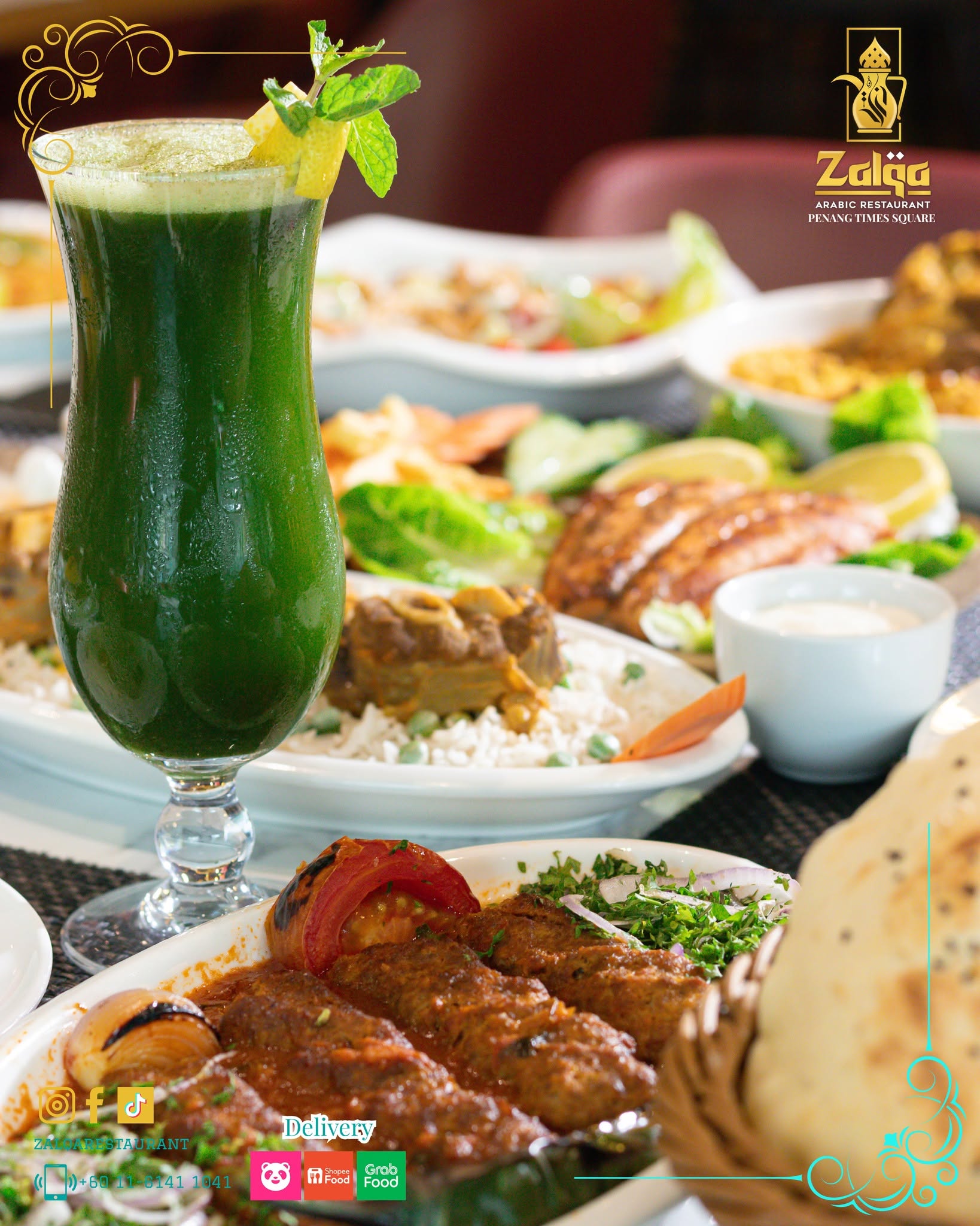Zalqa Penang - Arabic Restaurant — Food, George Town, Pulau Pinang