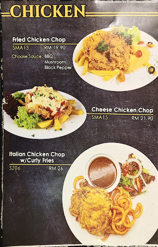 Pizzaiola — Menu, George Town, Pulau Pinang