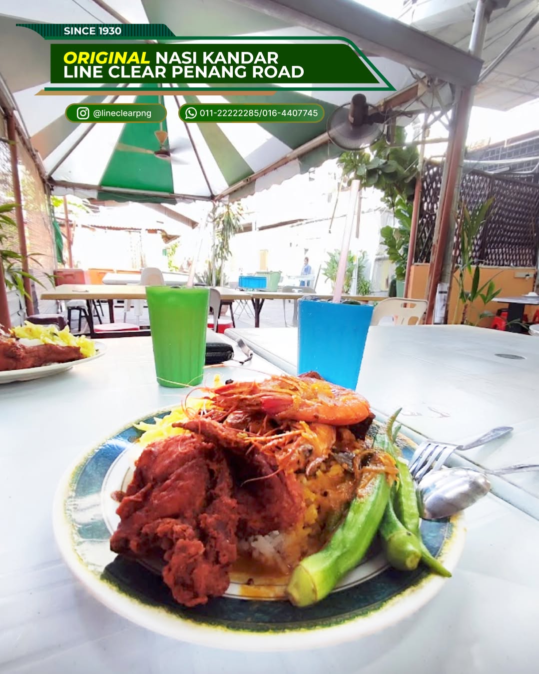 Restoran Nasi Kandar Line Clear — Food, George Town, Pulau Pinang