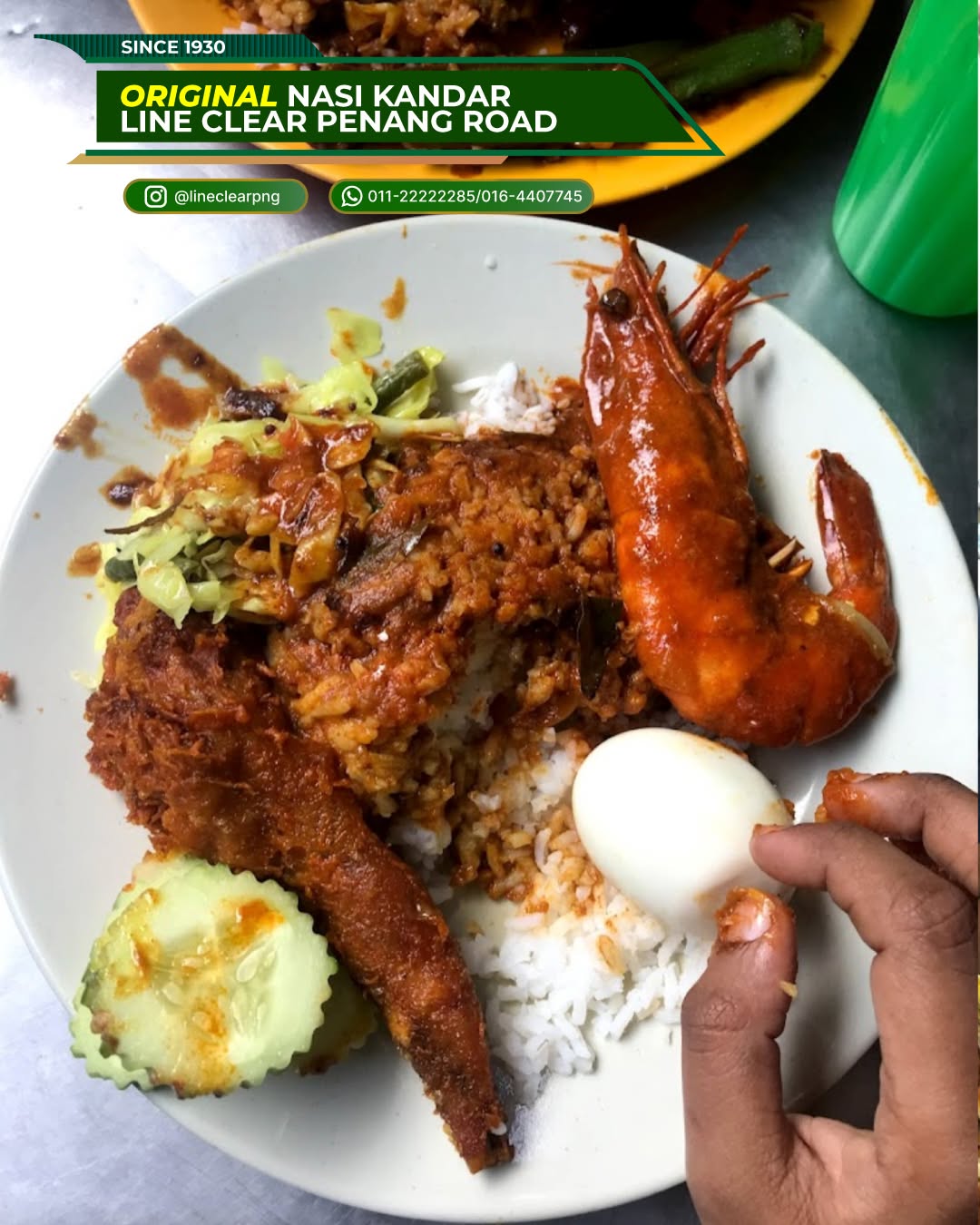 Restoran Nasi Kandar Line Clear — Food, George Town, Pulau Pinang