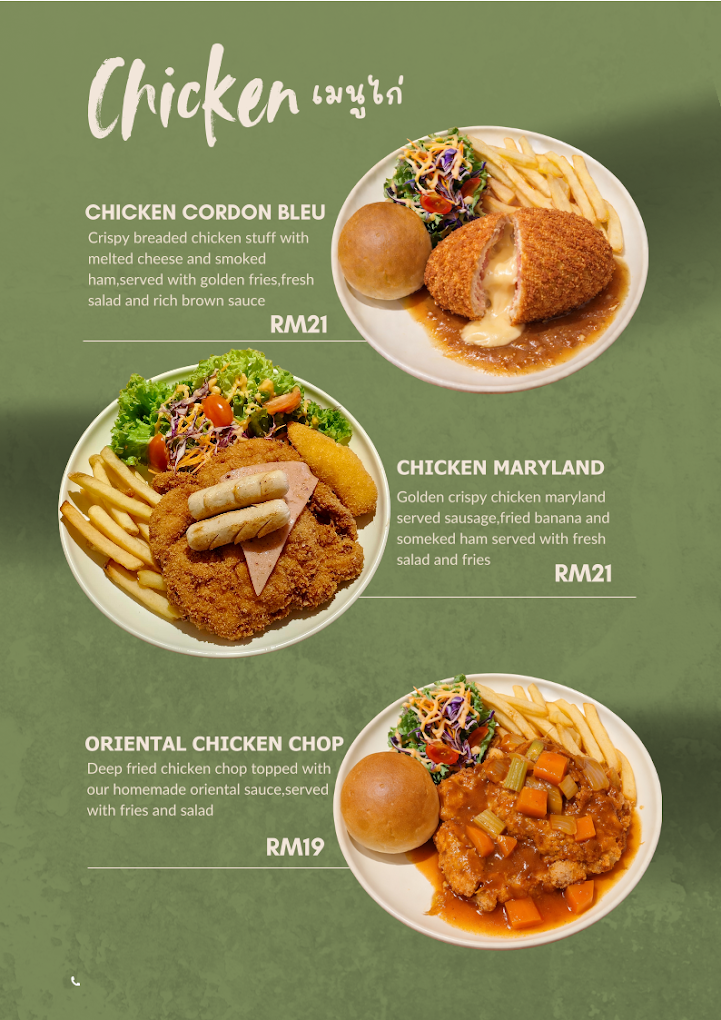 Baan Lumi YMCA — Menu, George Town, Pulau Pinang