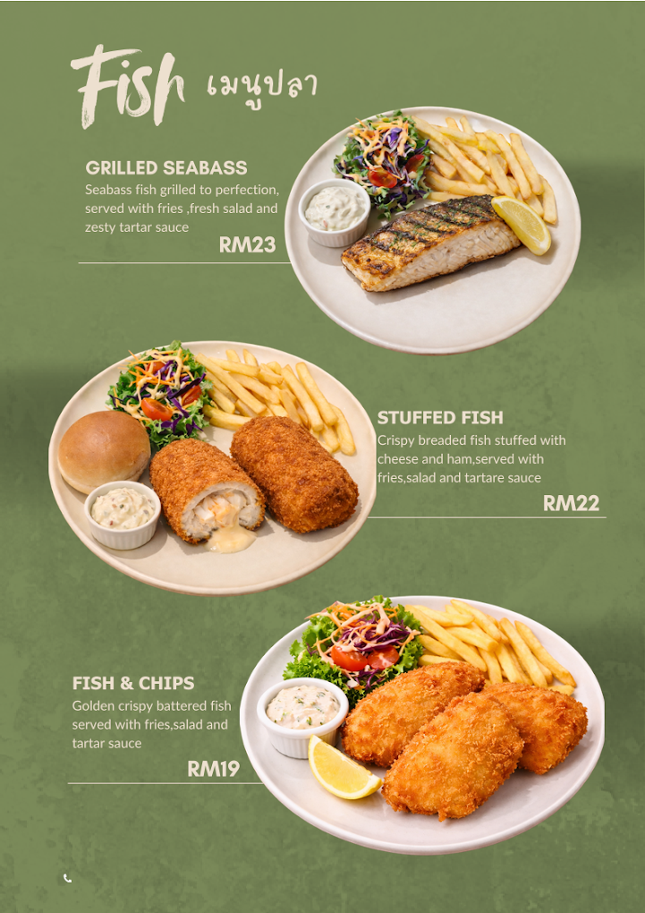 Baan Lumi YMCA — Menu, George Town, Pulau Pinang
