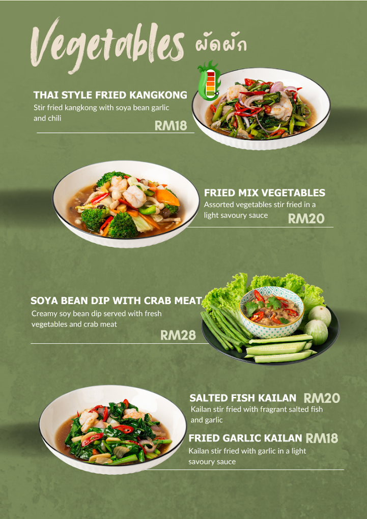 Baan Lumi YMCA — Menu, George Town, Pulau Pinang