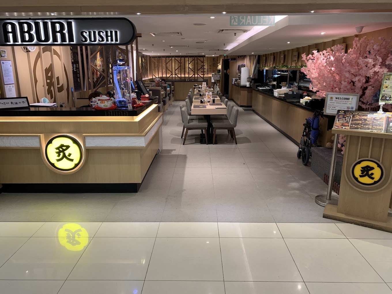 Aburi Sushi Gurney Plaza — Environment, George Town, Pulau Pinang