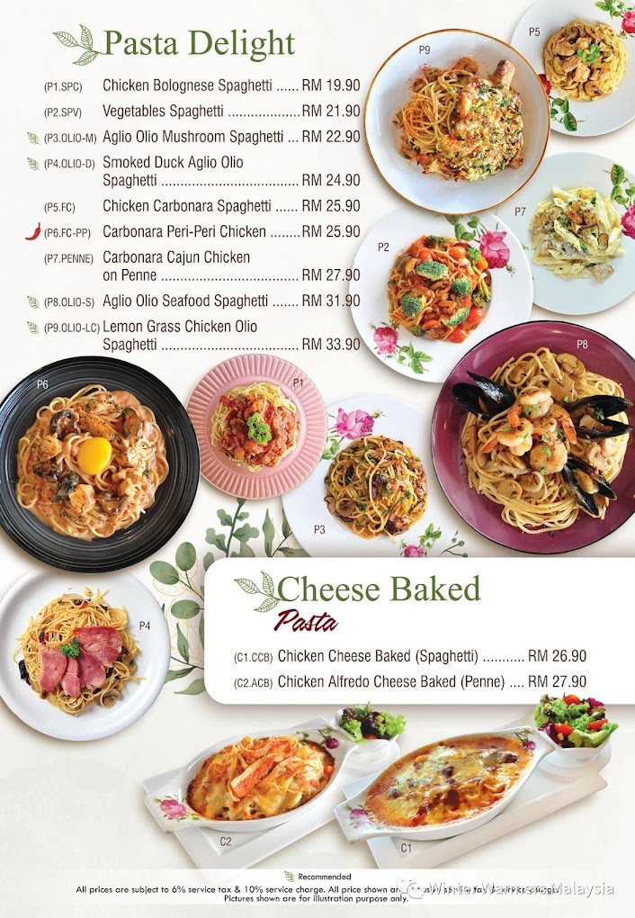 Winter Warmers Coffee & Tea House - Gurney Paragon — Menu, George Town, Pulau Pinang