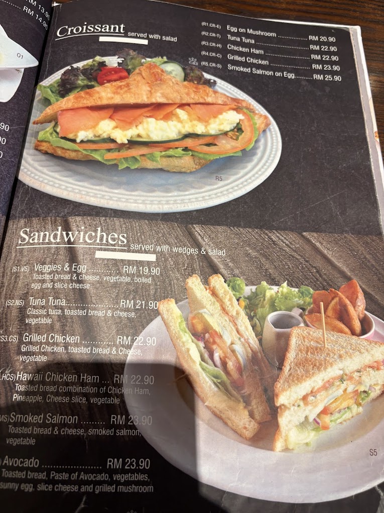 Winter Warmers Coffee & Tea House - Gurney Paragon — Menu, George Town, Pulau Pinang