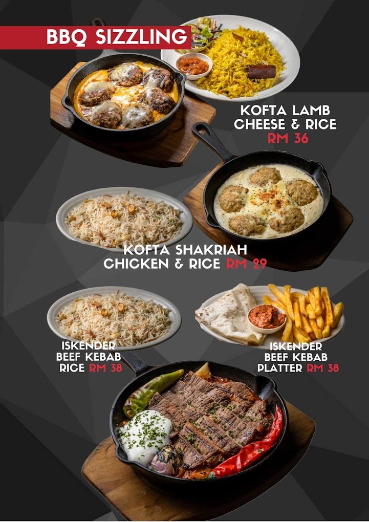 ASALA | Arabic Restaurant & Shisha Lounge مطبخ اصالة — Menu, George Town, Pulau Pinang