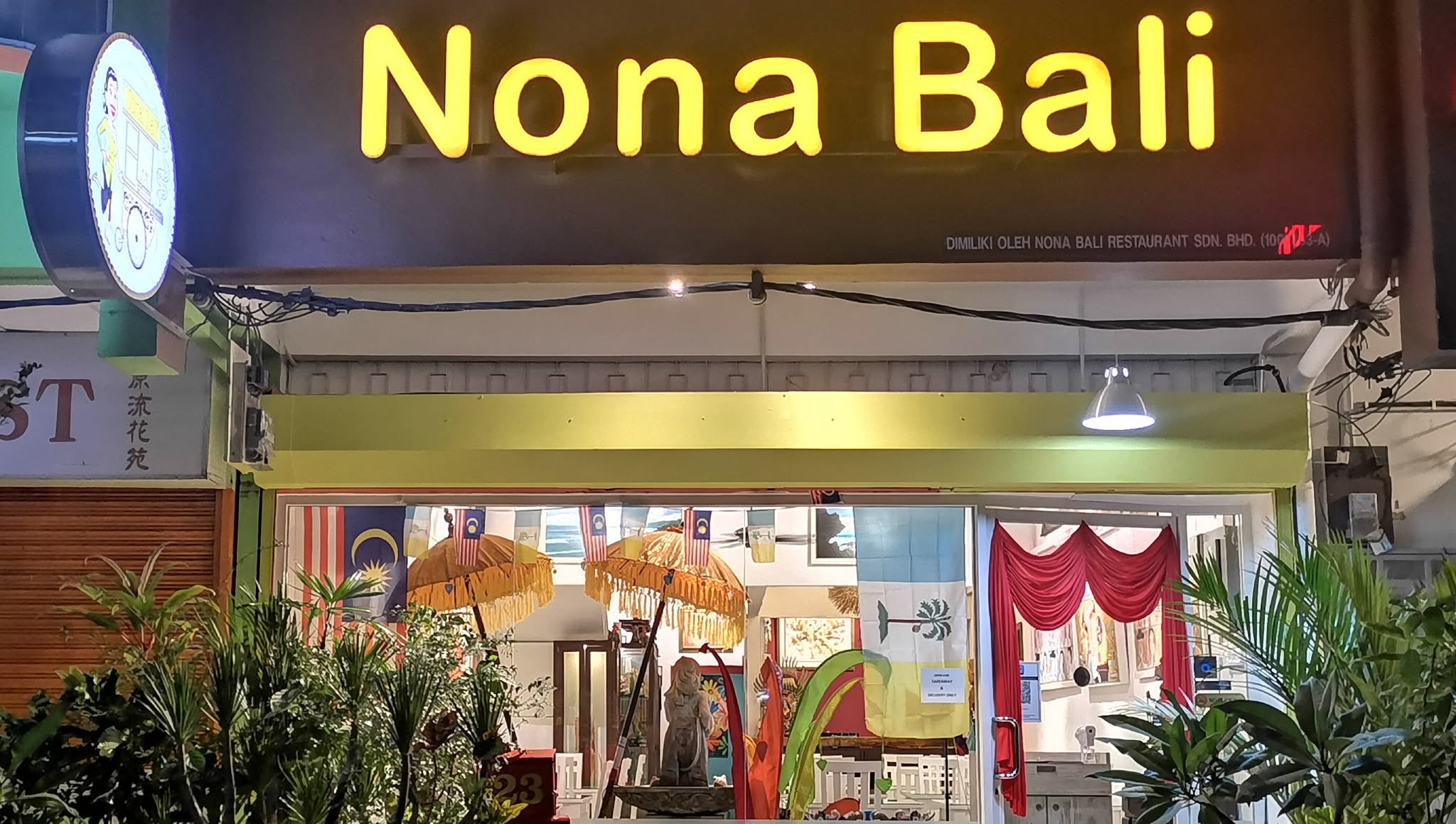 Nona Bali Restaurant — Environment, George Town, Pulau Pinang