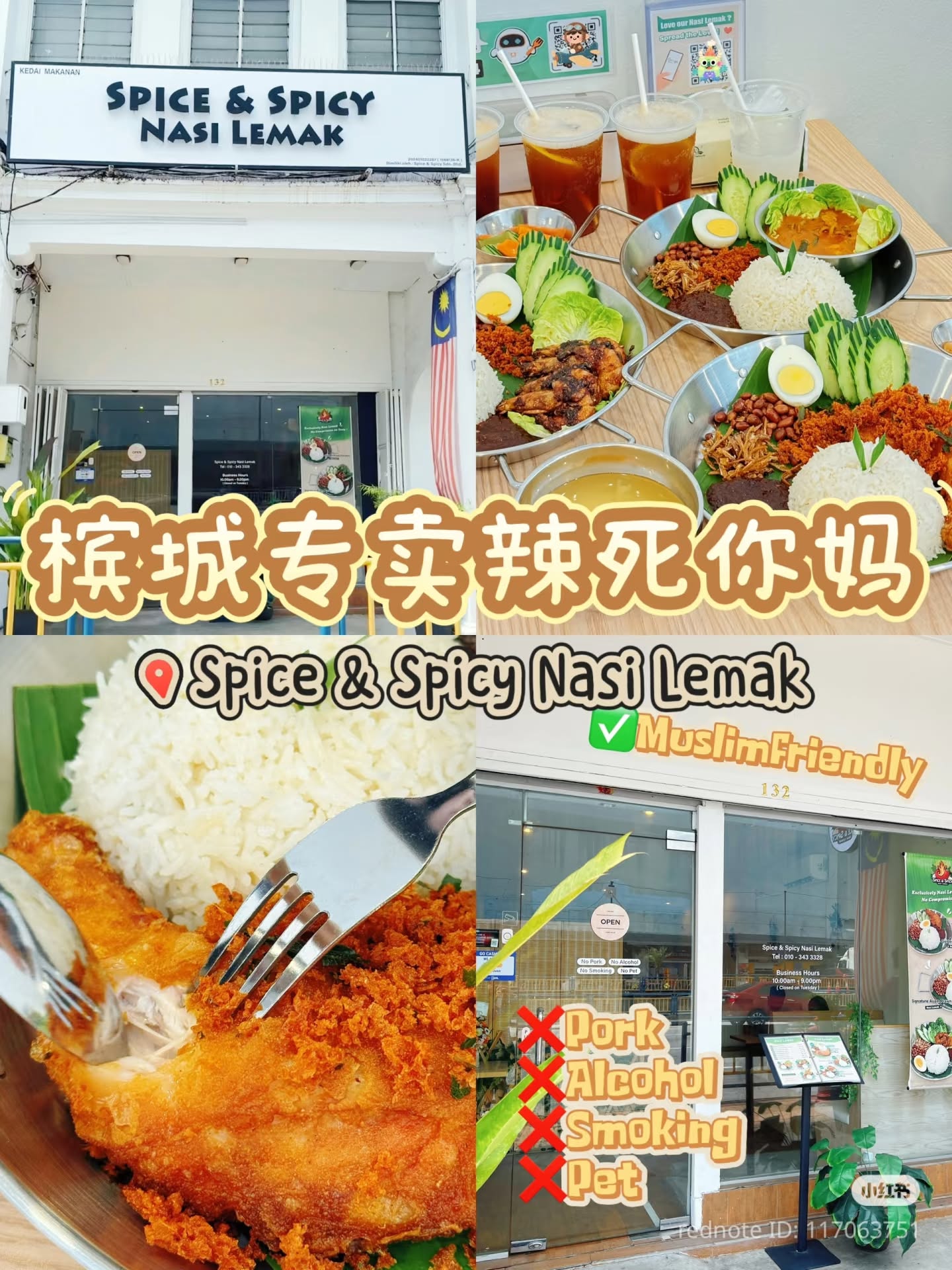 Spice & Spicy Nasi Lemak - Georgetown Penang — Food, George Town, Pulau Pinang