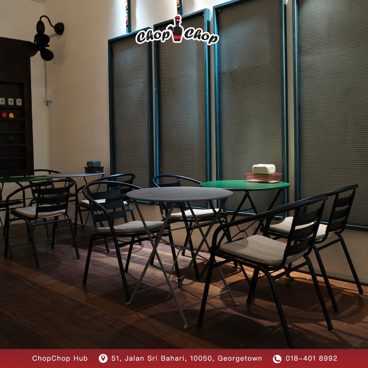 ChopChop Hub — Environment, George Town, Pulau Pinang