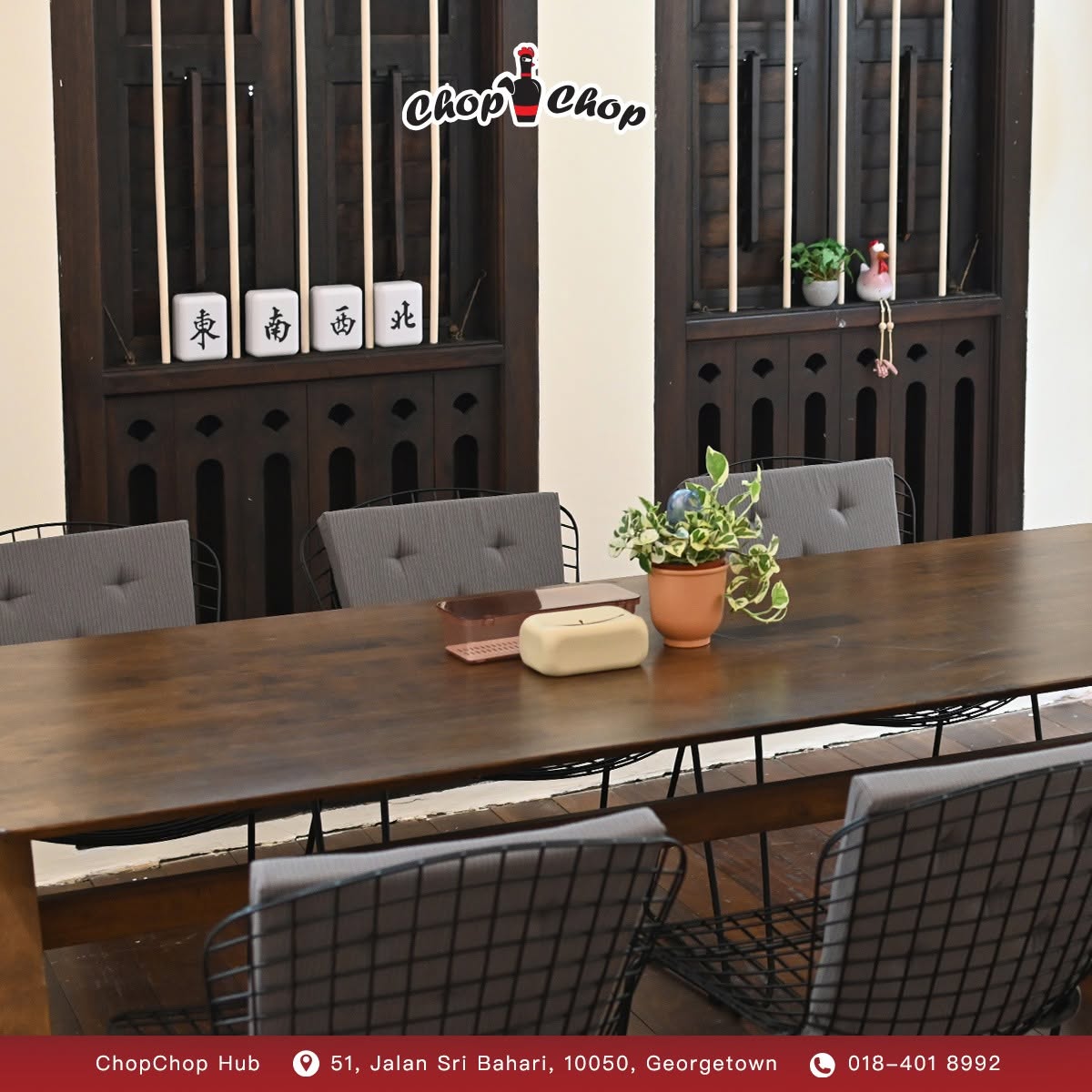 ChopChop Hub — Environment, George Town, Pulau Pinang