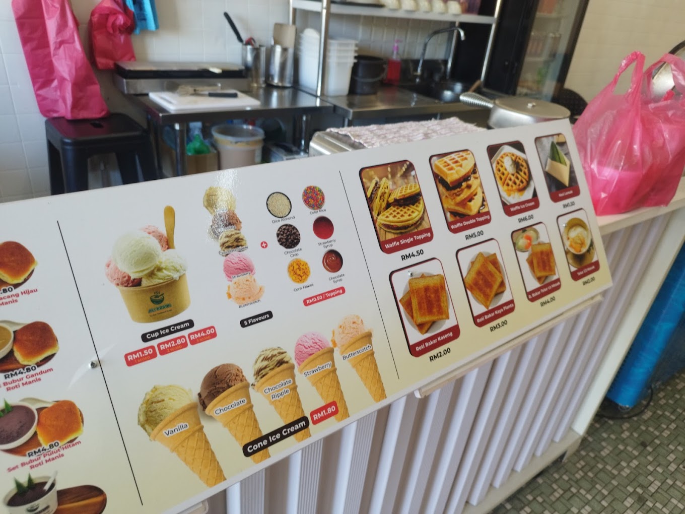 Gama Corner Ali Bubur (Magazine Road) — Menu, George Town, Pulau Pinang
