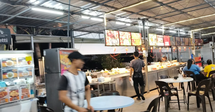 老友小贩中心（Jalan Rozhan) — Environment, Bukit Mertajam, Pulau Pinang
