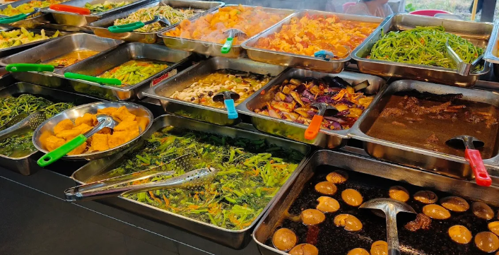 老友小贩中心（Jalan Rozhan) — Food, Bukit Mertajam, Pulau Pinang