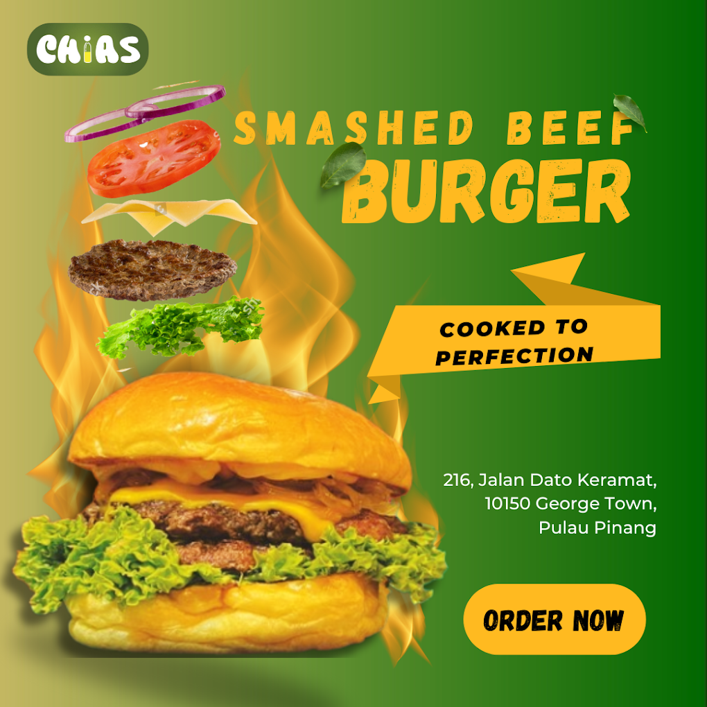 CHIAS PENANG — Menu, George Town, Pulau Pinang