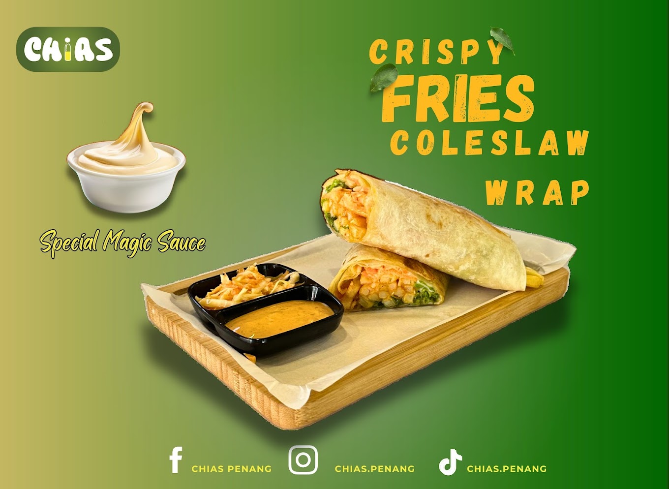 CHIAS PENANG — Menu, George Town, Pulau Pinang