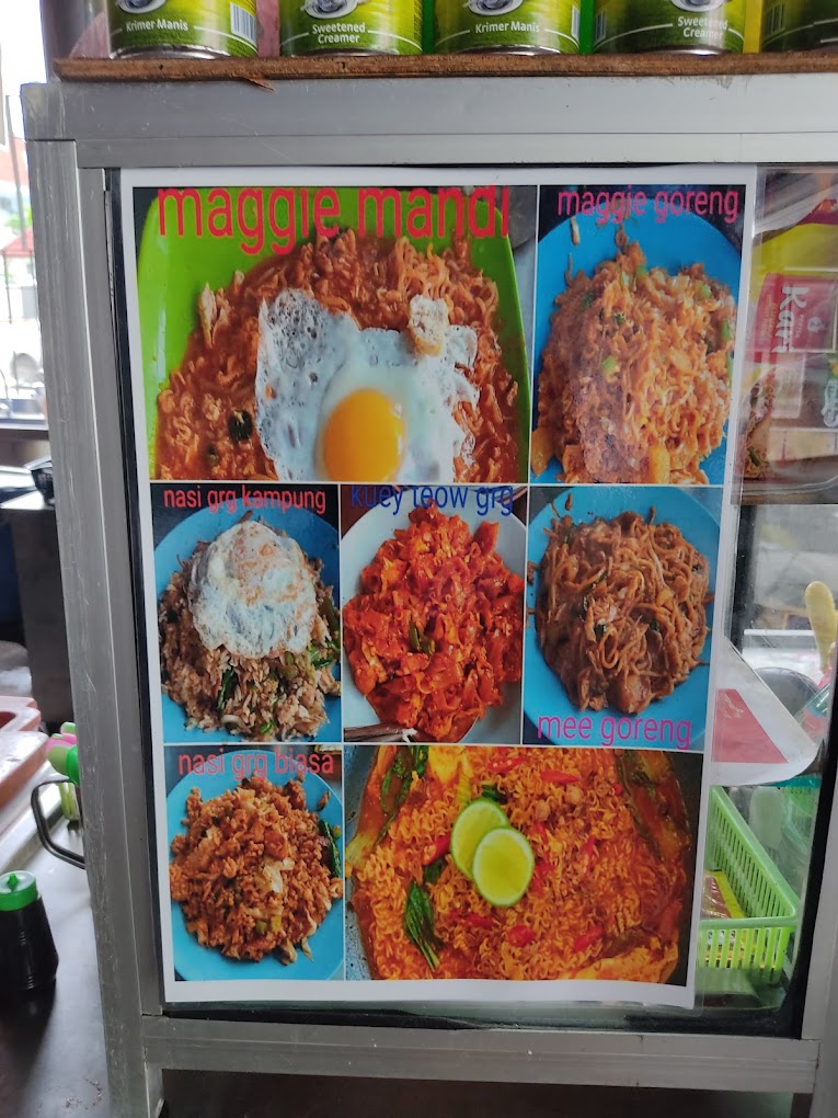 Kedai Mamu Taman Anson Maggie Goreng — Menu, George Town, Pulau Pinang