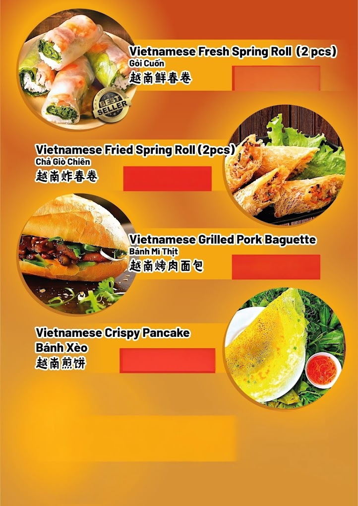 PHỞ 78 (PHO 78) — Menu, George Town, Pulau Pinang