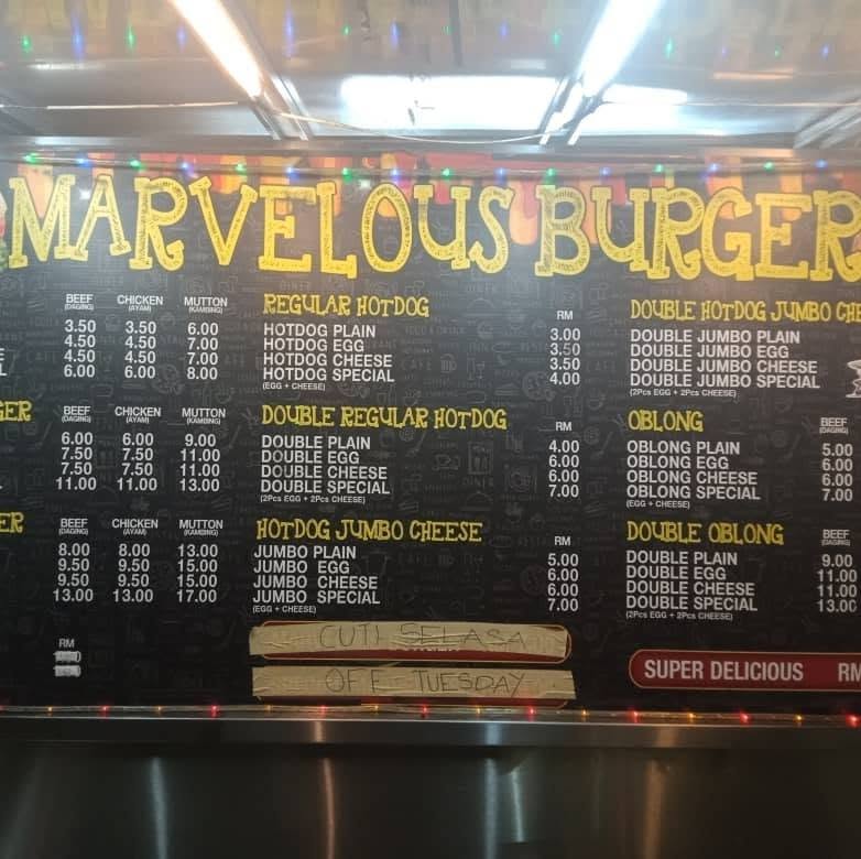 MARVELOUS BURGER