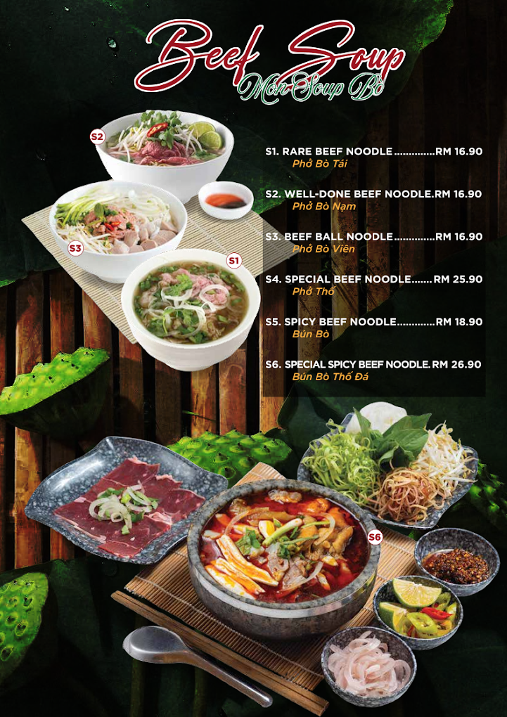 Anna Kitchen 2 — Menu, George Town, Pulau Pinang