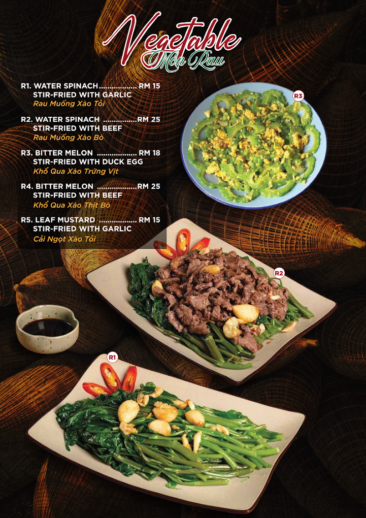 Anna Kitchen 2 — Menu, George Town, Pulau Pinang