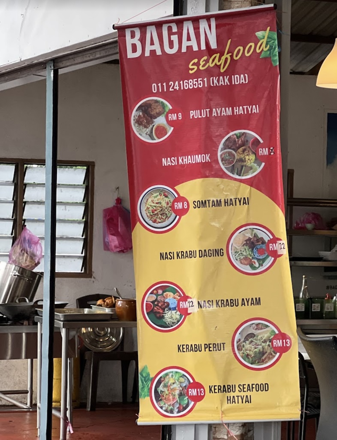 Bagan Seafood — Menu, Butterworth, Pulau Pinang