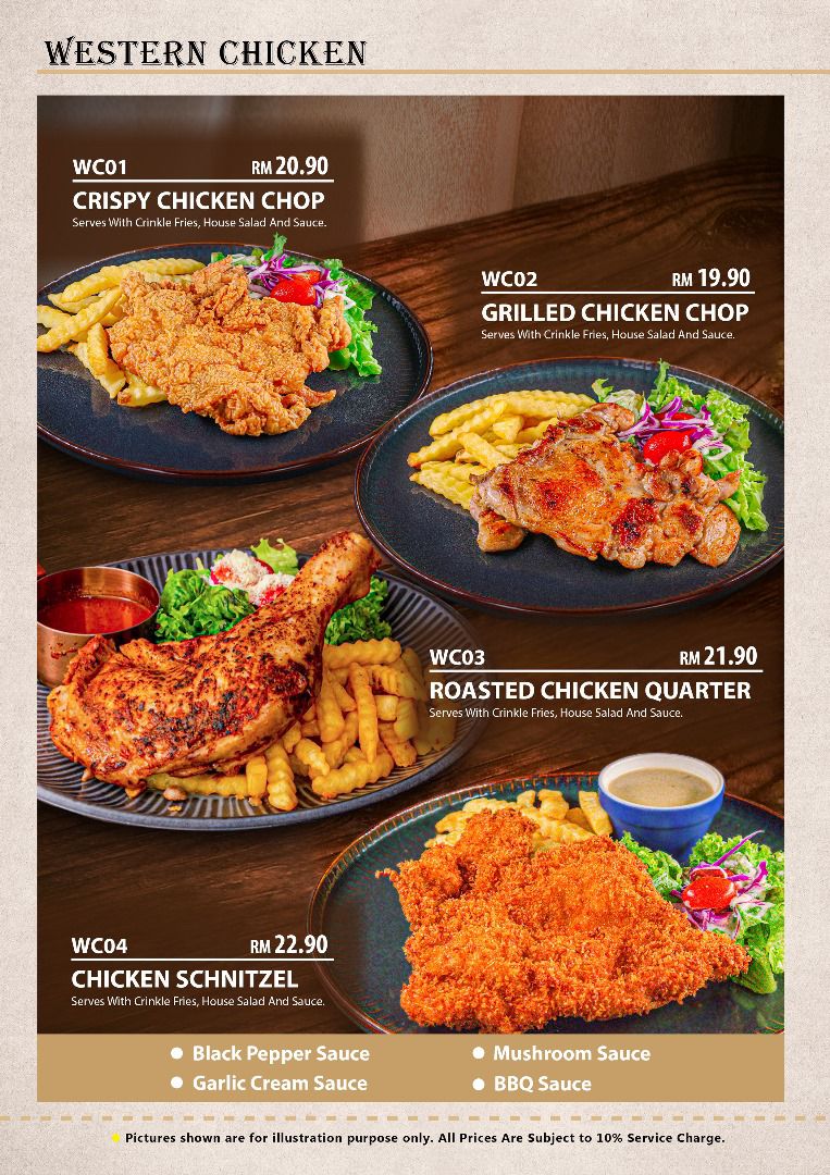 De Sundays Cafe — Menu, Butterworth, Pulau Pinang
