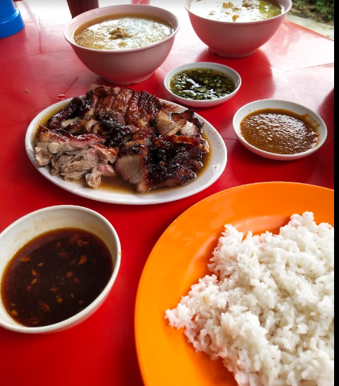Ah Moi Kau Roast Duck Porridge Rice 亚九鸭粥 Permatang Tinggi — Food, Bukit Mertajam, Pulau Pinang